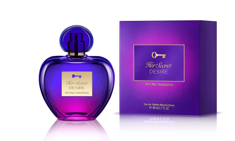 ANTONIO B.HER SECRET DESIRE EDT FEM 80ML