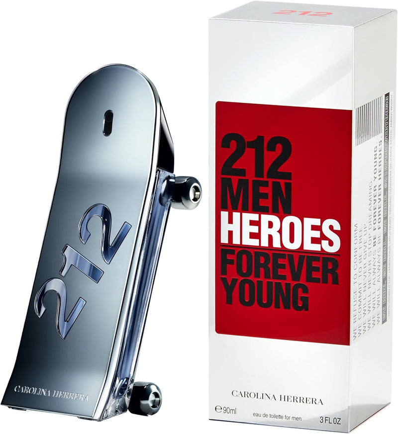 CH 212 MEN HEROES EDT MASC 90ML