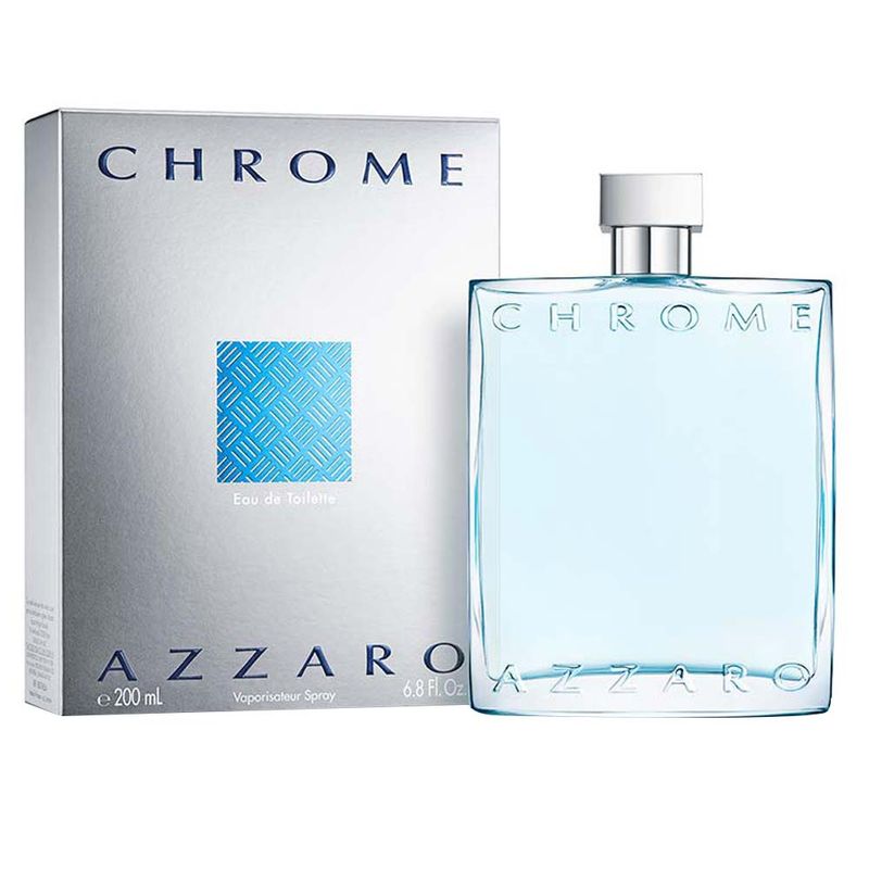 AZZARO CHROME EDT MASC 200ML